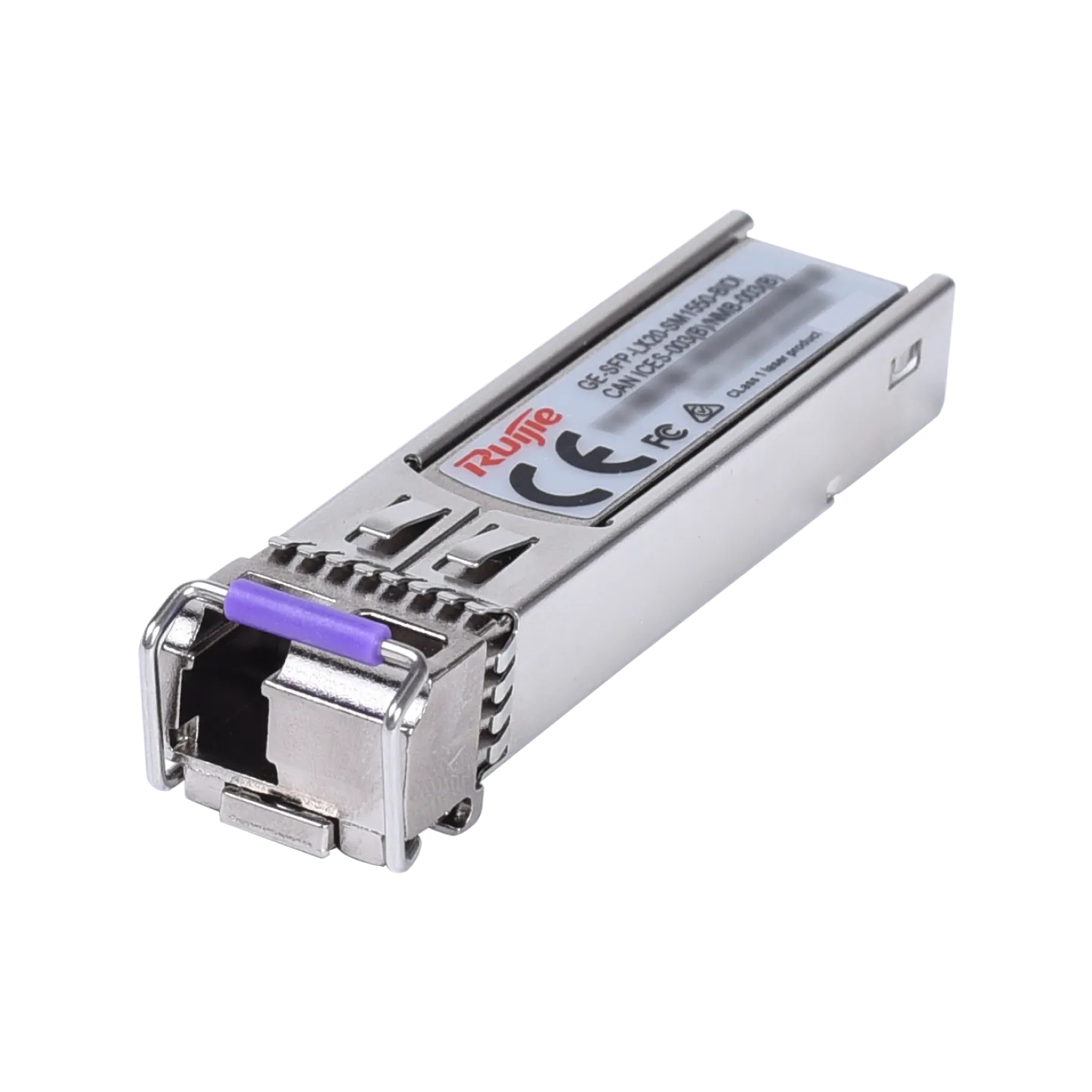 1550nm-TX/1310nm-RX 20-km DDM Simplex LC SMF Transceiver Module