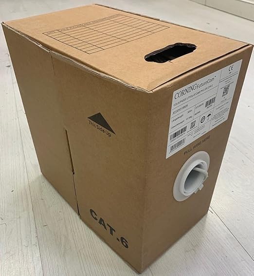 CORNING CAT6 UTP PVC GREY ROLL 305M