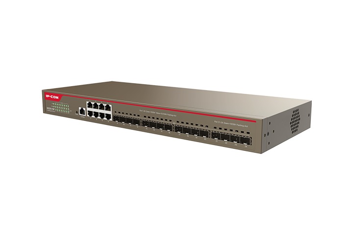 IP-COM G5324-16F 8-Ports Gigabit L3 Managed Switch with 16 SFP Ports,1 Console Port